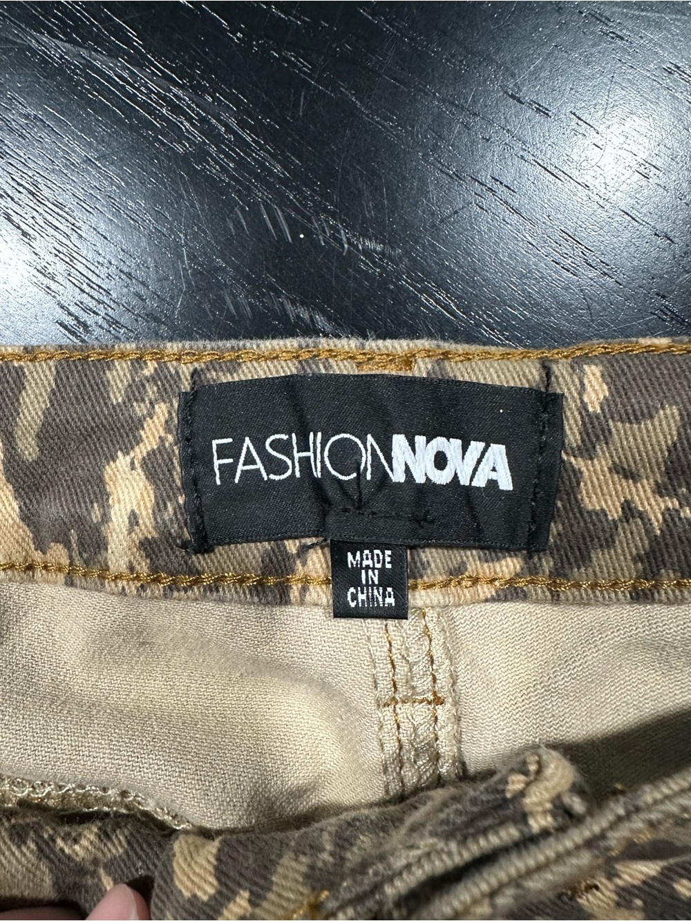 Fashion Nova Topanga Camo Cargo Pant - Picture 6 of 7